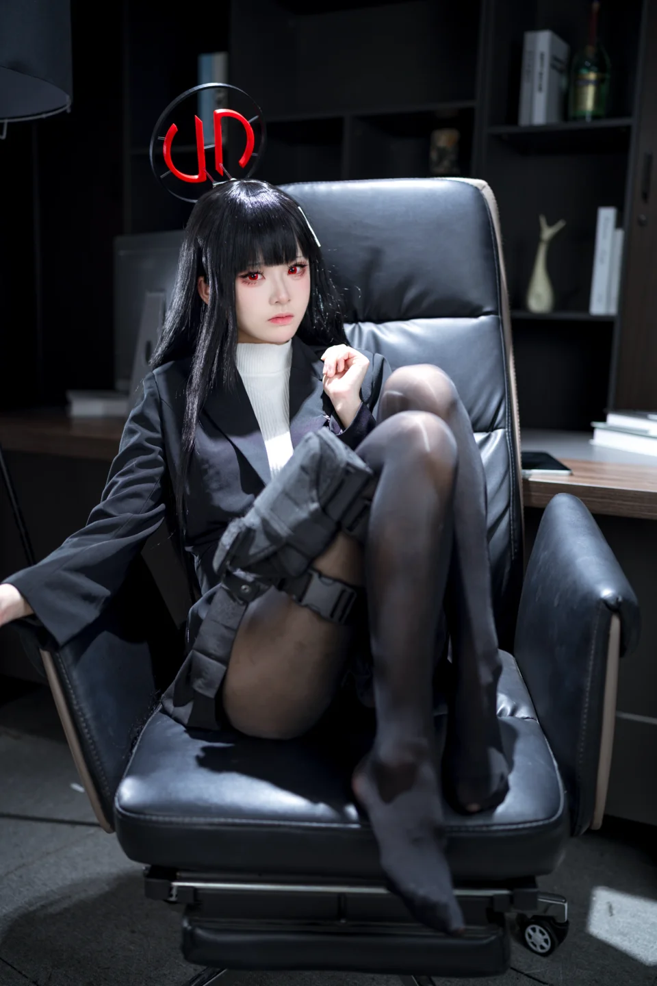 九柒喵 - No.026 蔚蓝档案 调月莉音 [64P-1.4GB] tg@simisebaisi 【丝足阁】034.webp